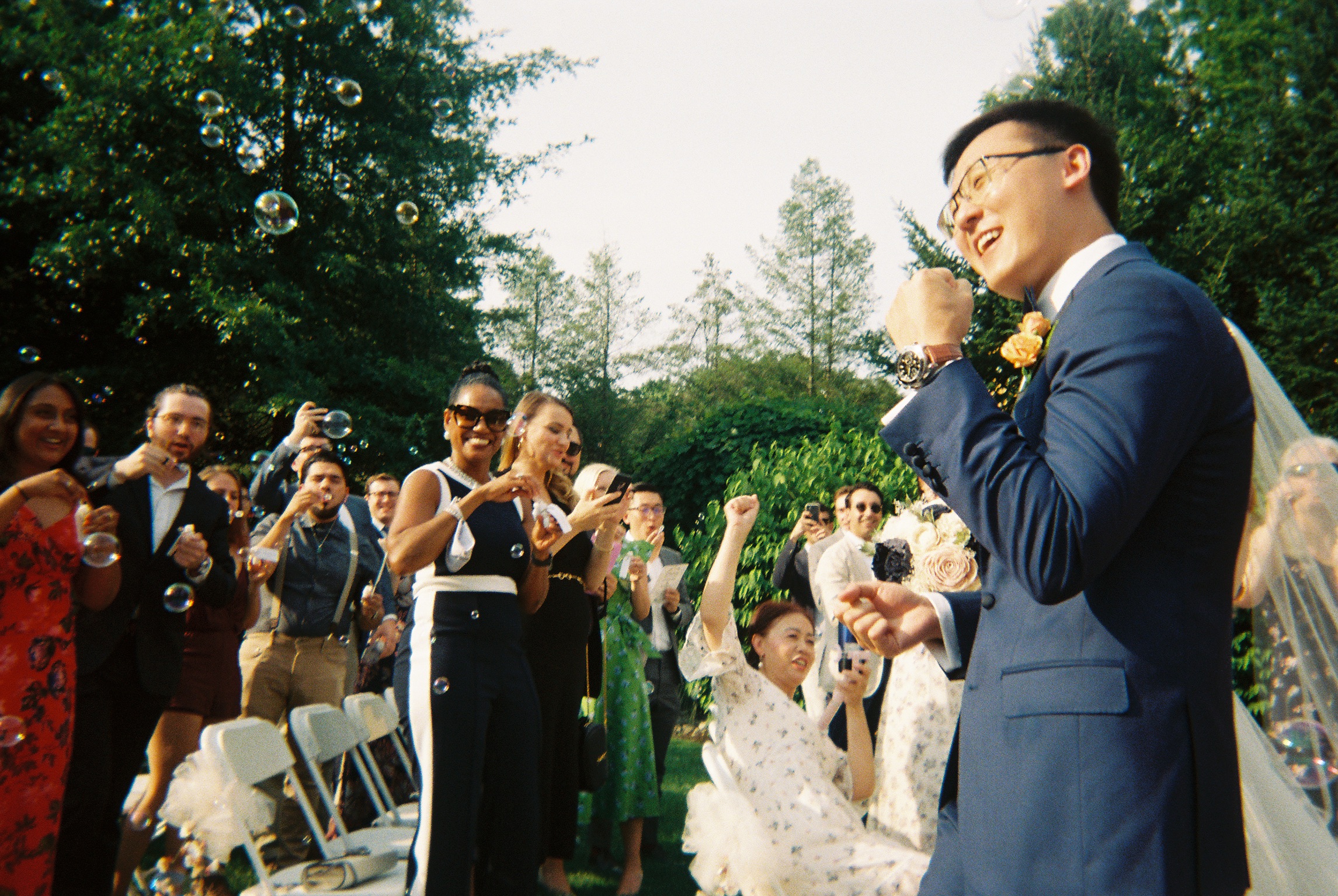 Lucky groom